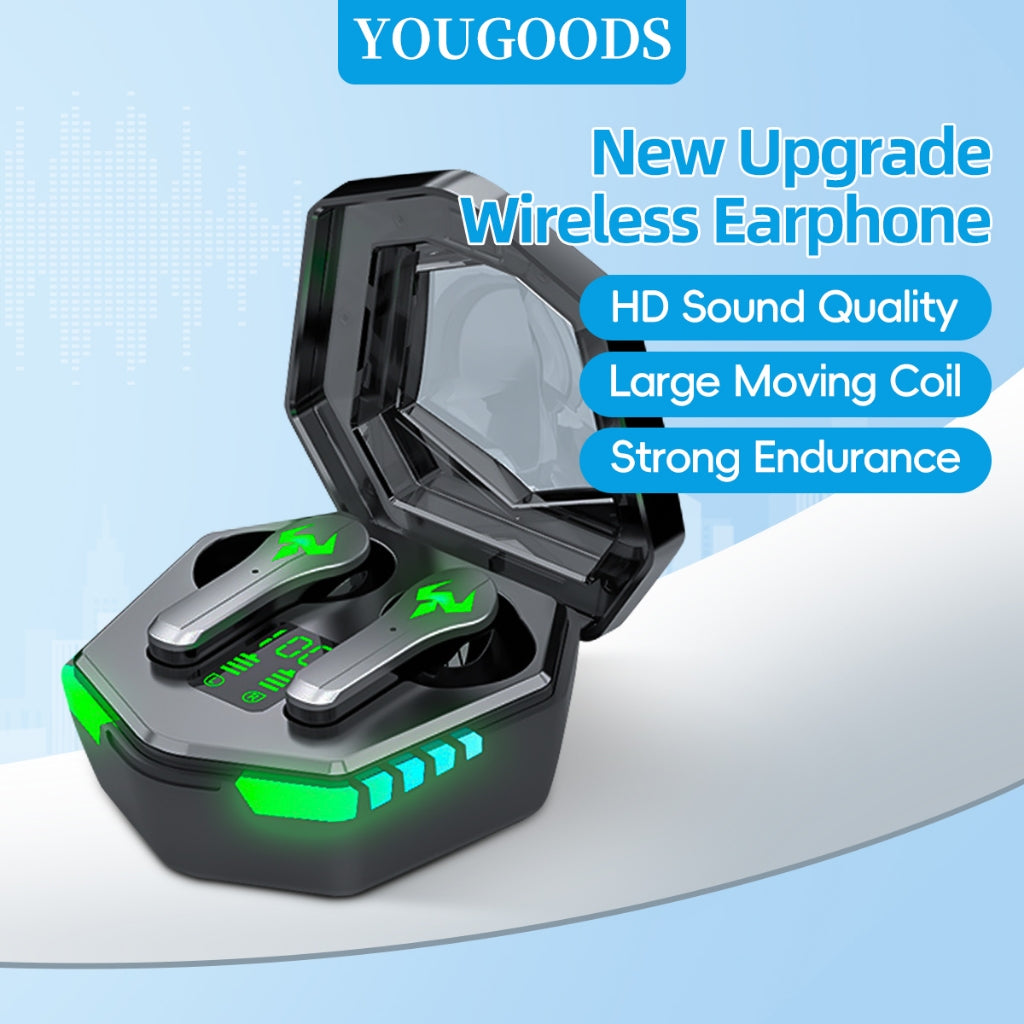 N35 Gaming Headsets Low Latency Earphone True Wireless Stereo (5.2V)