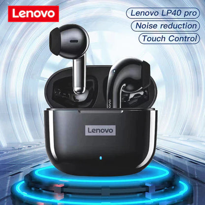Lenovo LP40 Pro Wireless Bluetooth Earphones Noise Reduction Touch Control