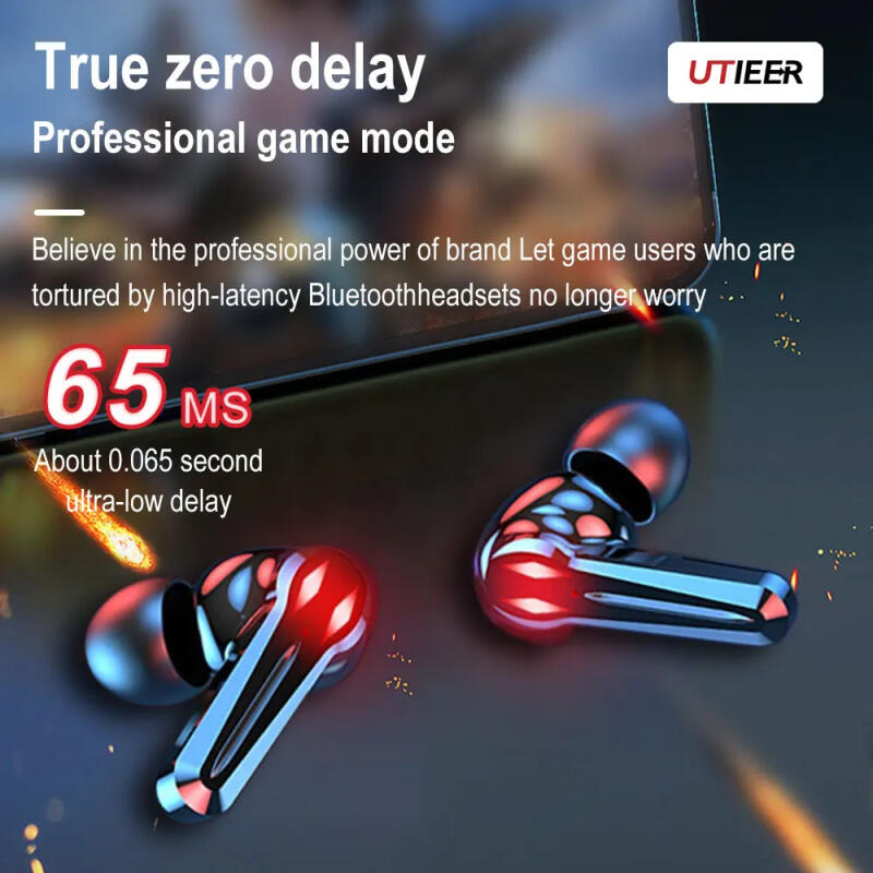 M28 TWS Gaming Wireless Earbuds Type-c LED Display With Heavy Bass