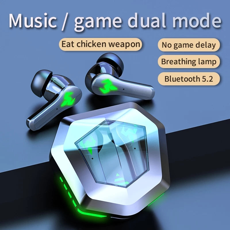 N35 Gaming Headsets Low Latency Earphone True Wireless Stereo (5.2V)