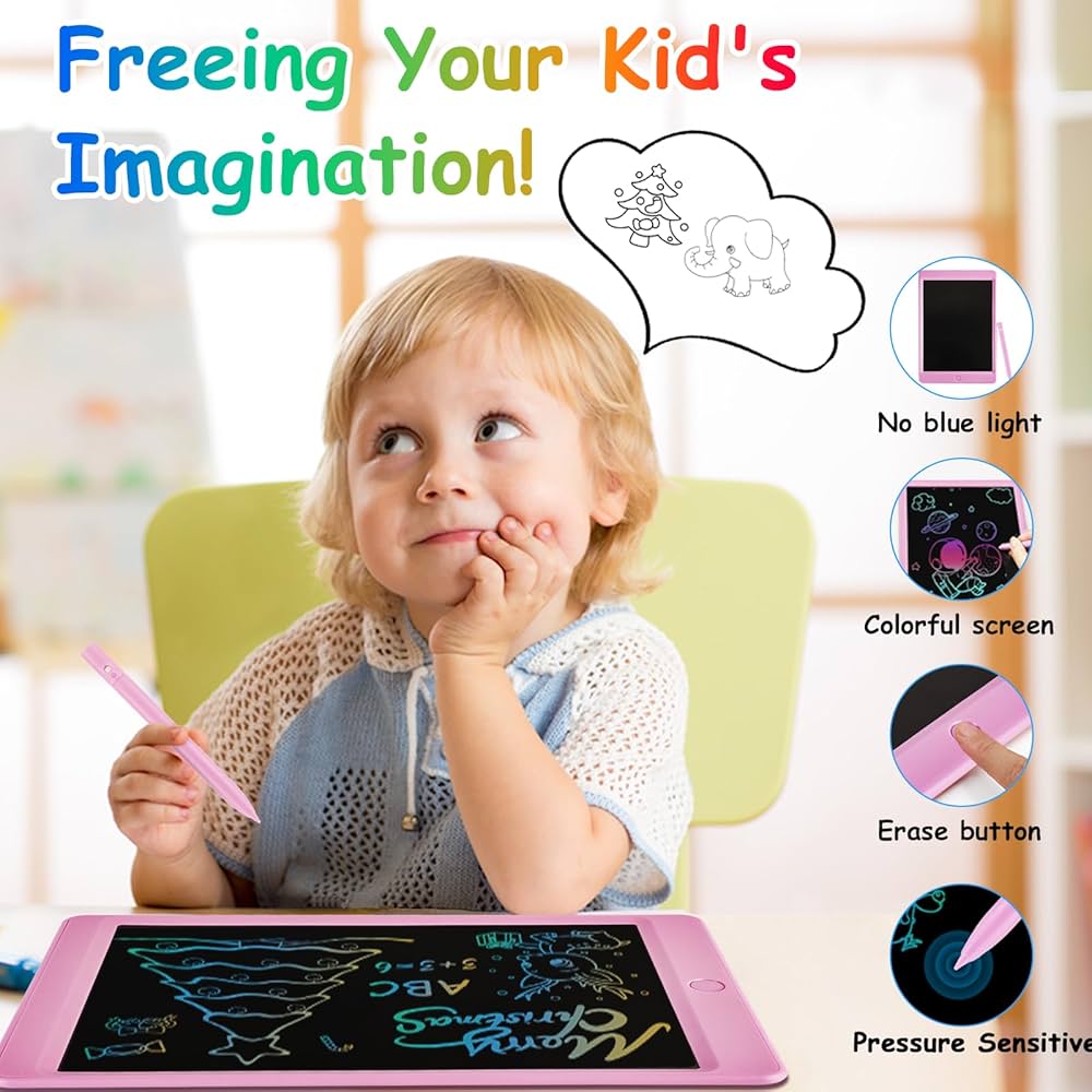 Premium LCD Writing Tablet Smart Digital Drawing Pad For Kids Learning