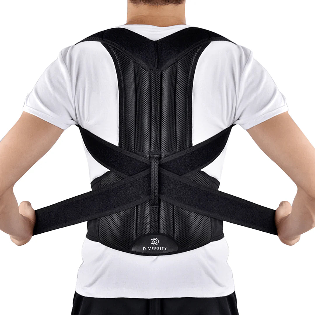 Back Pain Relief or Shoulder Support Belt, Posture corrector belt, Back support belt