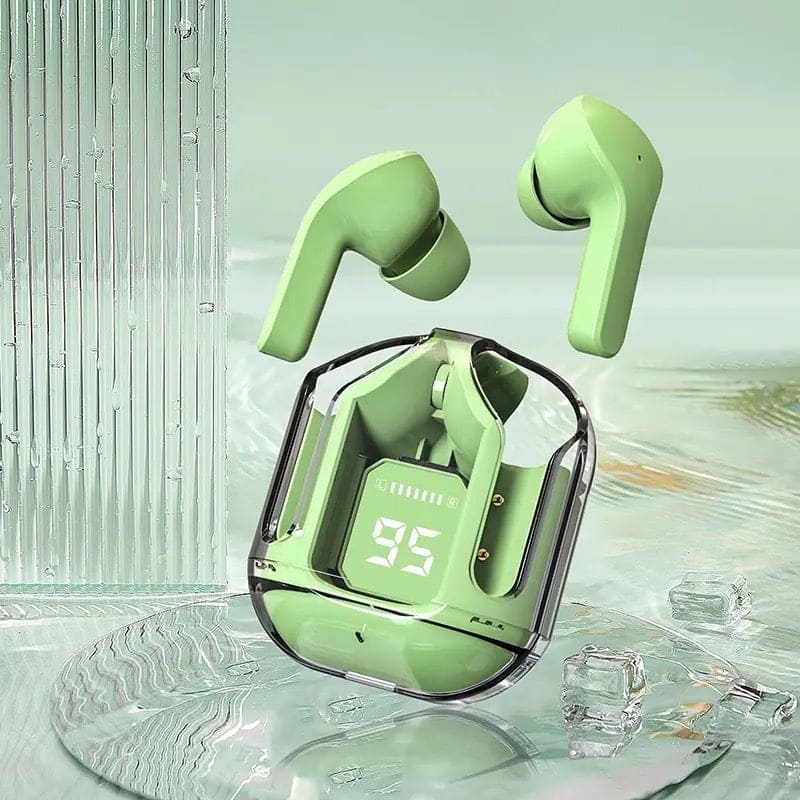 Air39 Wireless Earbuds Clear Sound with Bluetooth 5.3 Transparent Case