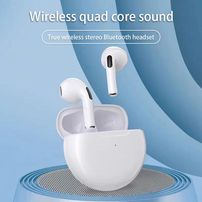 Wireless Air Pro 6 Earbuds with Hifi Stereo Touch Control Earbuds