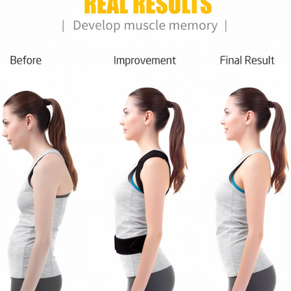 Back Pain Relief or Shoulder Support Belt, Posture corrector belt, Back support belt