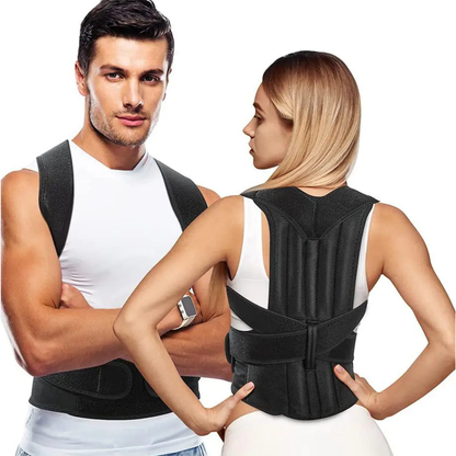 Back Pain Relief or Shoulder Support Belt, Posture corrector belt, Back support belt